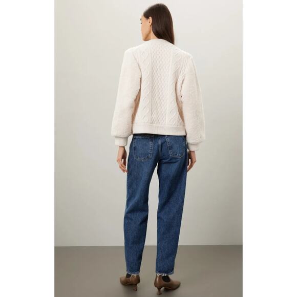 Maje Bomba Off-white Knit Sweater - Picture 4 of 11